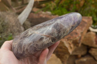 Polished Smokey Amethyst Standing Free Forms  x 1 From Madagascar - TopRock