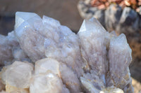 Natural Giant Cascading Smokey Quartz Cluster x 1 From Luena, Congo