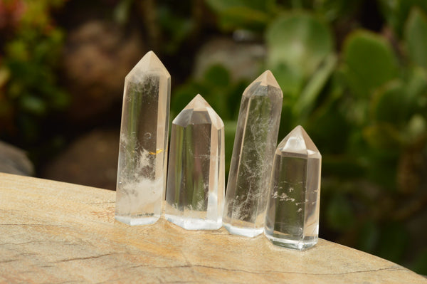 Polished Clear Quartz Crystal Points x 24 From Madagascar - TopRock