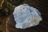 Natural Sky Blue Calcite Specimens With Hematite Spots  x 4 From Spitzkop, Namibia - Toprock Gemstones and Minerals 