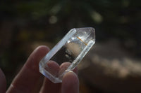 Polished Rare Inclusion Quartz Points x 12 From Madagascar