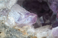 Natural Jacaranda Amethyst Cluster x 1 From Mumbwa, Zambia