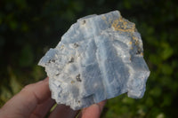 Natural Sky Blue Calcite Specimens With Hematite Spots  x 4 From Spitzkop, Namibia - Toprock Gemstones and Minerals 