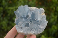 Natural Blue Celestite Crystal Specimens  x 3 From Madagascar - Toprock Gemstones and Minerals 