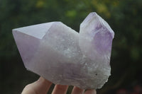 Natural Jacaranda Amethyst Clusters  x 2 From Mumbwa, Zambia - Toprock Gemstones and Minerals 