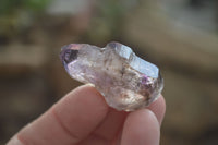 Natural Skeletal Smokey Amethyst Crystals  x 20 From Chiredzi, Zimbabwe