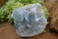 Natural Blue Celestite Crystal Specimens  x 3 From Madagascar - Toprock Gemstones and Minerals 