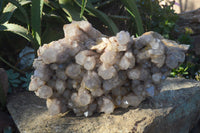 Natural Giant Cascading Smokey Quartz Cluster x 1 From Luena, Congo