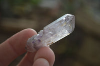 Natural Skeletal Smokey Amethyst Crystals  x 20 From Chiredzi, Zimbabwe