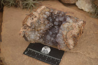 Natural Amethyst Crystal Centred Geodes  x 4 From Zululand, South Africa - TopRock