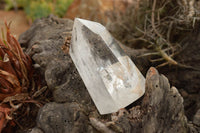 Polished Clear Quartz Crystal Points x 6 From Madagascar - TopRock