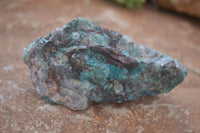 Natural Rough Blue Shattuckite Specimens  x 12 From Kaokoveld, Namibia - Toprock Gemstones and Minerals 