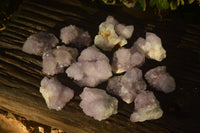 Natural Spirit Amethyst Quartz Specimens x 12 From Boekenhouthoek, South Africa