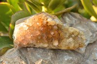 Natural Golden Limonite Quartz Clusters  x 3 From Mwinilunga, Zambia - TopRock