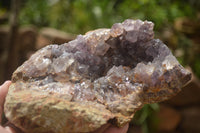 Natural Amethyst Crystal Centred Geodes  x 4 From Zululand, South Africa - TopRock