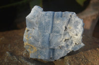 Natural Sky Blue Calcite Specimens With Hematite Spots  x 4 From Spitzkop, Namibia - Toprock Gemstones and Minerals 