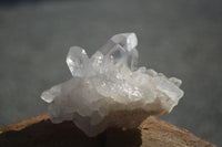 Natural Single Clear Quartz Crystals  x 12 From Mpika, Zambia - Toprock Gemstones and Minerals 