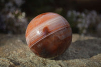 Polished Carnelian Agate Spheres  x 4 From Madagascar