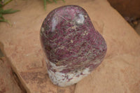 Polished Rubellite A Grade Large Standing Display Free form x 1 From Madagascar