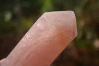 Polished Double Terminated Pink Rose Quartz Points  x 4 From Ambatondrazaka, Madagascar - TopRock