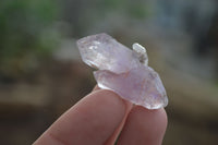 Natural Skeletal Smokey Amethyst Crystals  x 20 From Chiredzi, Zimbabwe