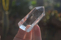 Polished Clear Quartz Crystal Points x 12 From Madagascar