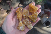 Natural Limonite Quartz Clusters x 35 From Solwezi, Zambia