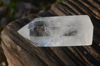 Polished Icy Clear Quartz Points x 6 From Madagascar