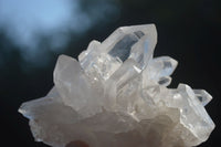 Natural Single Clear Quartz Crystals  x 12 From Mpika, Zambia - Toprock Gemstones and Minerals 