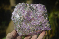 Natural Rough Stichtite & Serpentine Specimens  x 3 From Barberton, South Africa - Toprock Gemstones and Minerals 