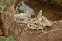 Natural Drusi Quartz Coated Calcite Pseudomorph Specimens  x 35 From Alberts Mountain, Lesotho - TopRock