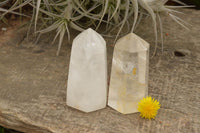 Polished Clear Quartz Crystal Points x 6 From Madagascar - TopRock