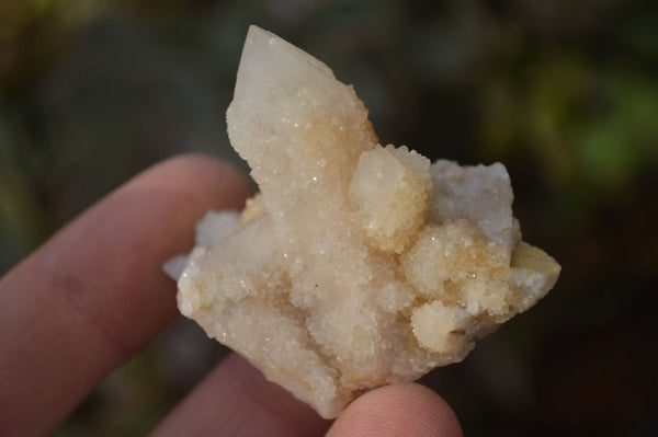 Natural Small White Spirit Fairy Quartz Clusters x 45 From Boekenhouthoek, South Africa