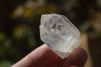 Natural Clear Amethyst & Smokey Brandberg Quartz Crystals x 12 From Brandberg, Namibia