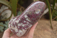 Polished Rubellite A Grade Large Standing Display Free form x 1 From Madagascar