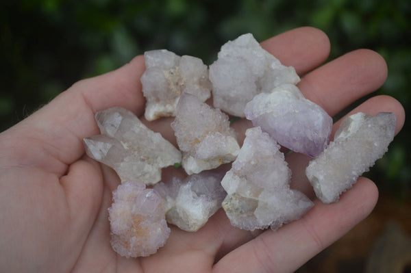 Natural Small Spirit Amethyst Quartz Crystals  x 63 From Boekenhouthoek, South Africa - Toprock Gemstones and Minerals 