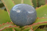 Polished  Blue Lazulite Palm Stones  x 12 From Madagascar