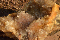 Natural Golden Limonite Quartz Clusters  x 3 From Mwinilunga, Zambia - TopRock