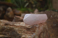 Polished Double Terminated Pink Rose Quartz Points  x 4 From Ambatondrazaka, Madagascar - TopRock