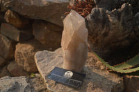 Natural Arcadian Quartz Crystals x 2 From Angola