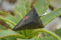 Polished Hand Crafted Organite Triangle Pendant  - sold per piece - From Bulwer, South Africa - TopRock