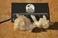 Natural Small Optic to Near Optic Quartz Clusters  x 35 From Madagascar - TopRock