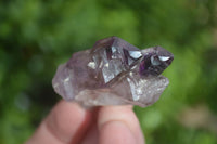 Natural Smokey Skeletal Amethyst Crystals  x 12 From Chiredzi, Zimbabwe