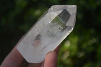 Polished Icy Clear Quartz Points x 6 From Madagascar