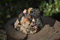 Natural Aegirine With Schorl Specimens  x 4 From Malawi