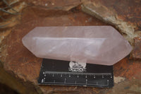 Polished Double Terminated Pink Rose Quartz Points  x 4 From Ambatondrazaka, Madagascar - TopRock