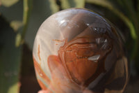 Polished Polychrome Jasper Standing Free Form  x 1 From Madagascar