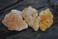 Natural Limonite Quartz Clusters x 35 From Solwezi, Zambia