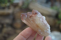 Natural Red Hematoid Quartz Specimens x 12 From Karoi, Zimbabwe