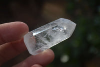 Polished Clear & Pale Citrine / Rainbow Veil Quartz Points  x 14 From Madagascar - Toprock Gemstones and Minerals 